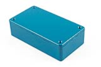 1591BBU (1591 Series Enclosures - Hammond) - Blue - 112mm x 61mm x 28mm - ABS Plastic - IP54