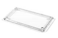 1591BC (1591 Series Polycarbonate Lid - Hammond) - Clear - 112mm x 62mm x 4mm - Polycarbonate - IP54