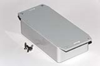 1591BF2SGY (1591 Series Enclosures - Hammond) - Grey - 112mm x 61mm x 28mm - ABS Plastic - IP54