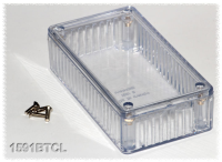 1591BTCL (1591T Series Enclosures - Hammond) - Clear - 112mm x 61mm x 28mm - Polycarbonate - IP54