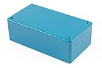 1591CBU (1591 Series Enclosures - Hammond) - Blue - 119mm x 66mm x 36mm - ABS Plastic - IP54