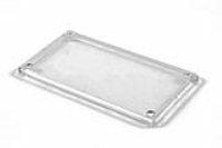 1591CC (1591 Series Polycarbonate Lid - Hammond) - Clear - 120mm x 65mm x 4mm - Polycarbonate - IP54