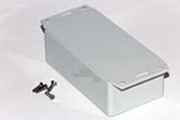 1591CF2GY (1591 Series Enclosures - Hammond) - Grey - 119mm x 66mm x 36mm - ABS Plastic - IP54