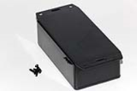 1591CF2SBK (1591 Series Enclosures - Hammond) - Black - 119mm x 66mm x 36mm - ABS Plastic - IP54