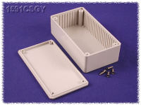 1591CSGY (1591 Series Enclosures - Hammond) - Grey - 119mm x 66mm x 36mm - ABS Plastic - IP54