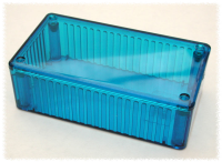 1591CTBU (1591T Series Enclosures - Hammond) - Ice Blue - 119mm x 66mm x 36mm - Polycarbonate - IP54