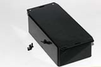 1591DF2BK (1591 Series Enclosures - Hammond) - Black - 150mm x 81mm x 46mm - ABS Plastic - IP54