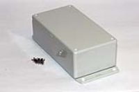 1591DF2GY (1591 Series Enclosures - Hammond) - Grey - 150mm x 81mm x 46mm - ABS Plastic - IP54