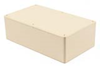 1591EBG (1591 Series Enclosures - Hammond) - Biege - 190mm x 110mm x 57mm - ABS Plastic - IP54