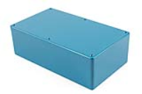 1591EBU (1591 Series Enclosures - Hammond) - Blue - 190mm x 110mm x 57mm - ABS Plastic - IP54