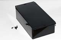 1591EF2BK (1591 Series Enclosures - Hammond) - Black - 190mm x 110mm x 57mm - ABS Plastic - IP54