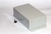 1591EF2GY (1591 Series Enclosures - Hammond) - Grey - 190mm x 110mm x 57mm - ABS Plastic - IP54