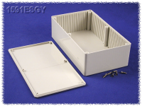 1591ESGY (1591 Series Enclosures - Hammond) - Grey - 190mm x 110mm x 57mm - ABS Plastic - IP54