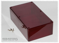 1591ETRD (1591T Series Enclosures - Hammond) - IR Red - 191mm x 109mm x 56mm - Polycarbonate - IP54