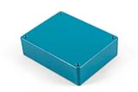 1591GBU (1591 Series Enclosures - Hammond) - Blue - 122mm x 94mm x 30mm - ABS Plastic - IP54