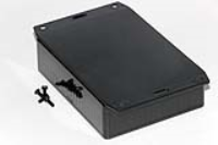 1591GF2BK (1591 Series Enclosures - Hammond) - Black - 122mm x 94mm x 30mm - ABS Plastic - IP54