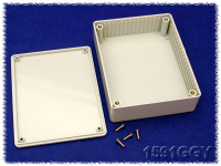 1591GGY (1591 Series Enclosures - Hammond) - Grey - 122mm x 94mm x 30mm - ABS Plastic - IP54