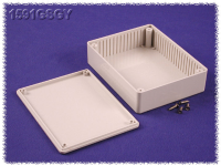 1591GSGY (1591 Series Enclosures - Hammond) - Grey - 122mm x 94mm x 30mm - ABS Plastic - IP54