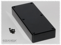 1591HBK (1591 Series Enclosures - Hammond) - Black - 165mm x 71mm x 25mm - ABS Plastic - IP54