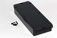 1591HSFLBK (1591 Series Enclosures - Hammond) - Black - 165mm x 71mm x 25mm - ABS Plastic - IP54