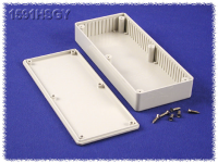 1591HSGY (1591 Series Enclosures - Hammond) - Grey - 165mm x 71mm x 25mm - ABS Plastic - IP54