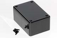 1591LSBK (1591 Series Enclosures - Hammond) - Black - 84mm x 56mm x 36mm - ABS Plastic - IP54