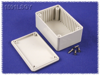 1591LSGY (1591 Series Enclosures - Hammond) - Grey - 84mm x 56mm x 36mm - ABS Plastic - IP54