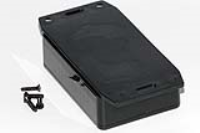 1591MF2SBK (1591 Series Enclosures - Hammond) - Black - 84mm x 56mm x 20mm - ABS Plastic - IP54