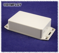 1591MFLGY (1591 Series Enclosures - Hammond) - Grey - 84mm x 56mm x 20mm - ABS Plastic - IP54