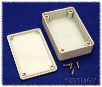 1591MGY (1591 Series Enclosures - Hammond) - Grey - 84mm x 56mm x 20mm - ABS Plastic - IP54