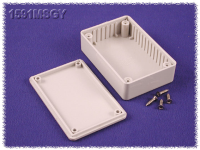 1591MSGY (1591 Series Enclosures - Hammond) - Grey - 84mm x 56mm x 20mm - ABS Plastic - IP54