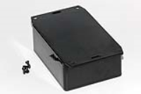 1591SF2BK (1591 Series Enclosures - Hammond) - Black - 109mm x 81mm x 41mm - ABS Plastic - IP54