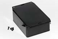 1591SF2SBK (1591 Series Enclosures - Hammond) - Black - 109mm x 81mm x 41mm - ABS Plastic - IP54