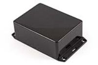 1591SFLBK (1591 Series Enclosures - Hammond) - Black - 109mm x 81mm x 41mm - ABS Plastic - IP54