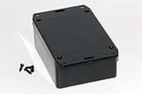 1591SSFLBK (1591 Series Enclosures - Hammond) - Black - 109mm x 81mm x 41mm - ABS Plastic - IP54