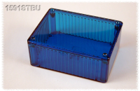 1591STBU (1591T Series Enclosures - Hammond) - Ice Blue - 109mm x 81mm x 41mm - Polycarbonate - IP54