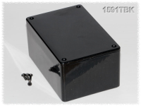 1591TBK (1591 Series Enclosures - Hammond) - Black - 119mm x 81mm x 56mm - ABS Plastic - IP54