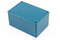 1591TBU (1591 Series Enclosures - Hammond) - Blue - 119mm x 81mm x 56mm - ABS Plastic - IP54