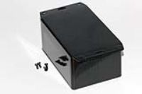 1591TF2BK (1591 Series Enclosures - Hammond) - Black - 119mm x 81mm x 56mm - ABS Plastic - IP54