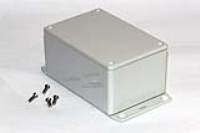 1591TF2GY (1591 Series Enclosures - Hammond) - Grey - 119mm x 81mm x 56mm - ABS Plastic - IP54