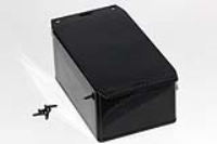 1591TF2SBK (1591 Series Enclosures - Hammond) - Black - 119mm x 81mm x 56mm - ABS Plastic - IP54