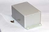 1591TF2SGY (1591 Series Enclosures - Hammond) - Grey - 119mm x 81mm x 56mm - ABS Plastic - IP54