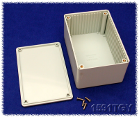 1591TGY (1591 Series Enclosures - Hammond) - Grey - 119mm x 81mm x 56mm - ABS Plastic - IP54