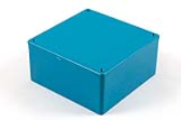 1591UBU (1591 Series Enclosures - Hammond) - Blue - 119mm x 119mm x 56mm - ABS Plastic - IP54