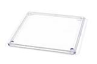 1591UC (1591 Series Polycarbonate Lid - Hammond) - Clear - 120mm x 120mm x 4mm - Polycarbonate - IP54