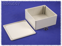 1591USGY (1591 Series Enclosures - Hammond) - Grey - 119mm x 119mm x 56mm - ABS Plastic - IP54