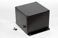 1591VF2SBK (1591 Series Enclosures - Hammond) - Black - 119mm x 119mm x 89mm - ABS Plastic - IP54