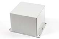 1591VFLGY (1591 Series Enclosures - Hammond) - Grey - 119mm x 119mm x 89mm - ABS Plastic - IP54