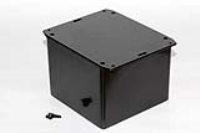 1591VSFLBK (1591 Series Enclosures - Hammond) - Black - 119mm x 119mm x 89mm - ABS Plastic - IP54