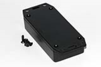 1591XXAFLBK (1591XX Series Enclosures - Hammond) - Black - 99mm x 51mm x 20mm - ABS Plastic - IP54